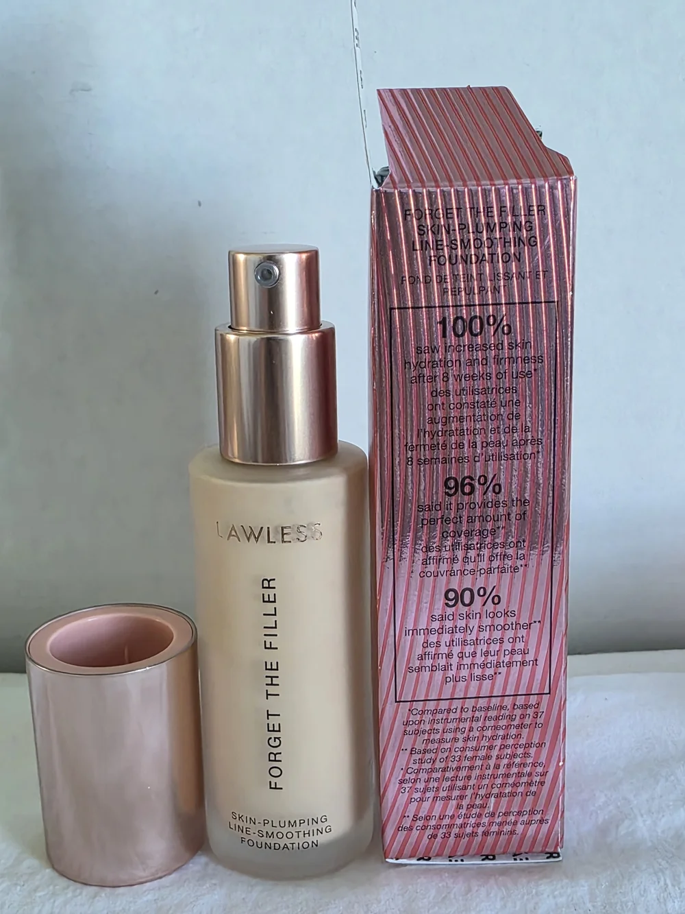 LAWLESS Forget The Filler Foundation in 0.5F